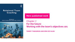 Leadership and executive coaching